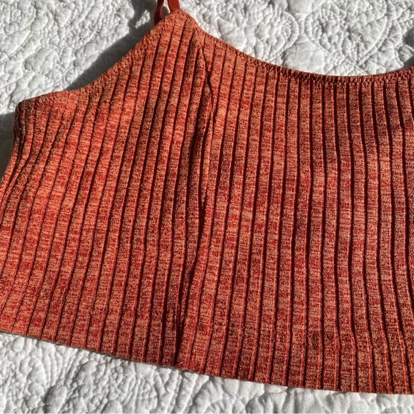 Aerie Chill Ribbed Longline Bralette Size Medium - Picture 8 of 10